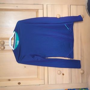 Purple under armour light base layer thermal